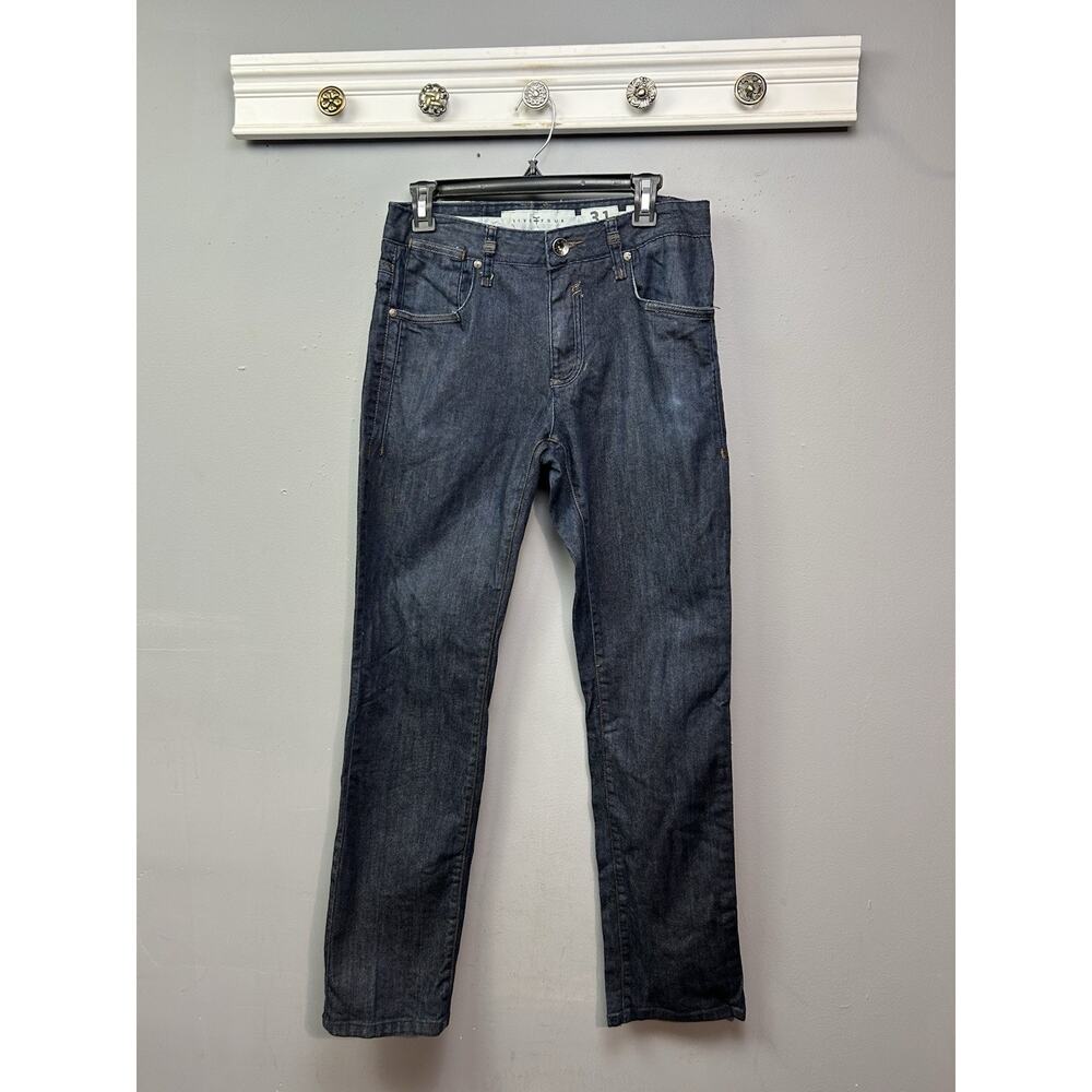 Five Four Original Straight Denim Casual Jean‎ Mens 31x32 Dark Wash Pockets